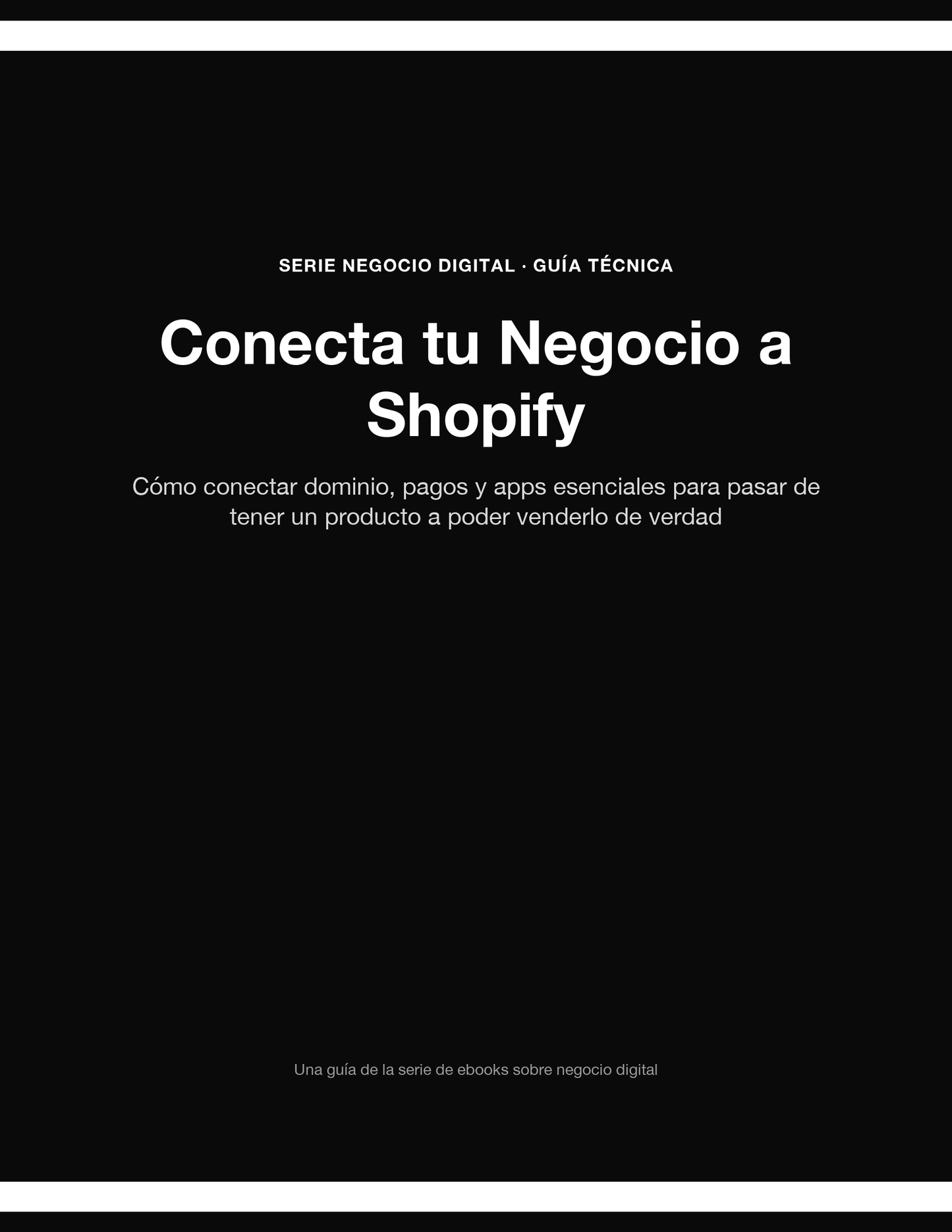 Conecta tu Negocio a Shopify
