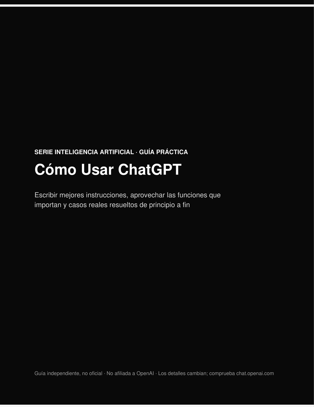 Cómo Usar ChatGPT